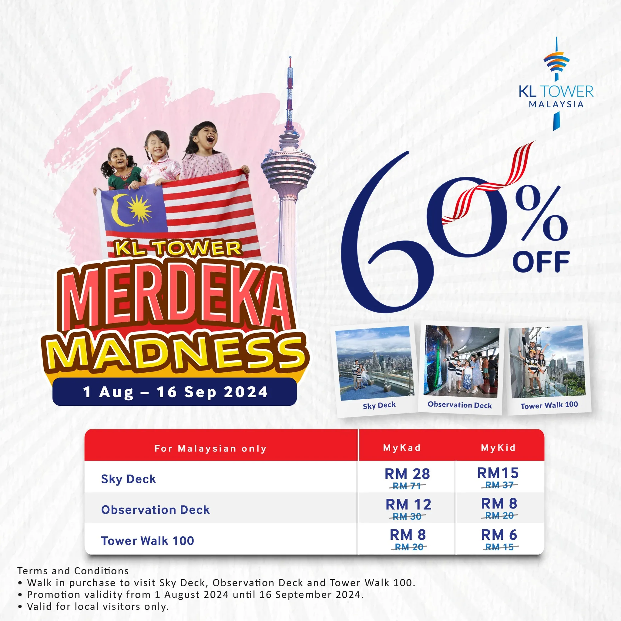 Promosi Merdeka Menara KL